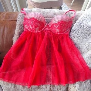 Victoria's secret babydoll lingerie